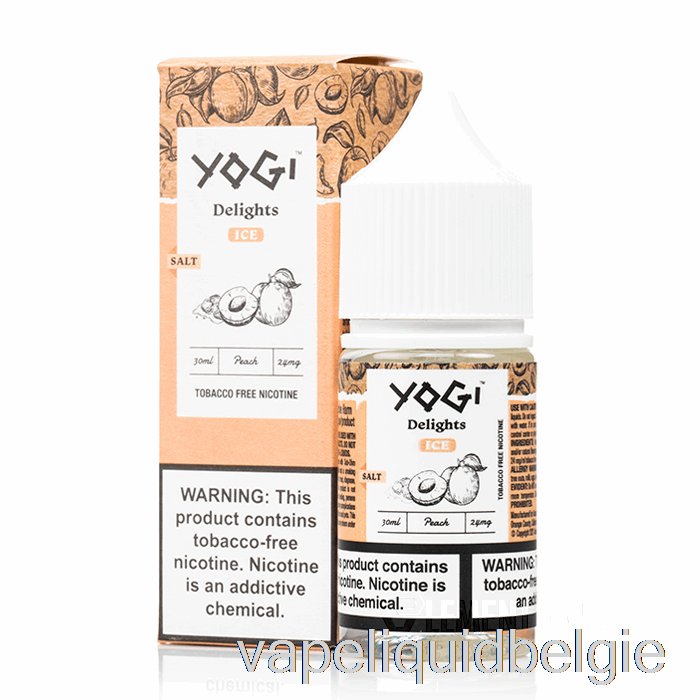 Vape Vloeibare Perzikijszouten - Yogi-lekkernijen - 30 Ml 50 Mg